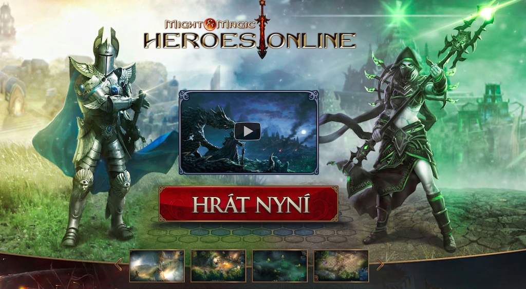 Hra Might & Magic Heroes Online